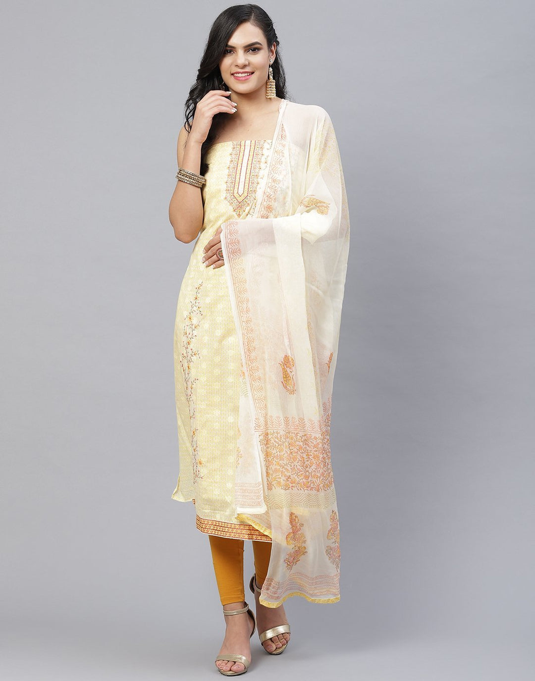 Cotton Printed Suit piece