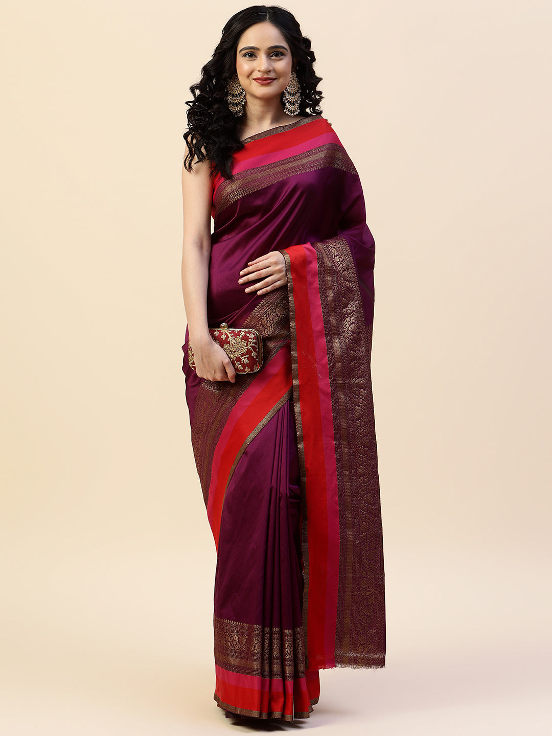 Zari Border Woven Cotton Saree