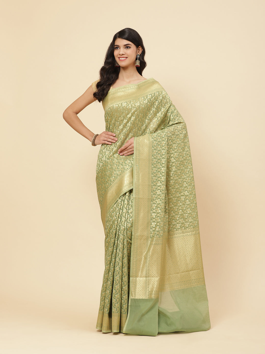 Cotton Wovn Saree
