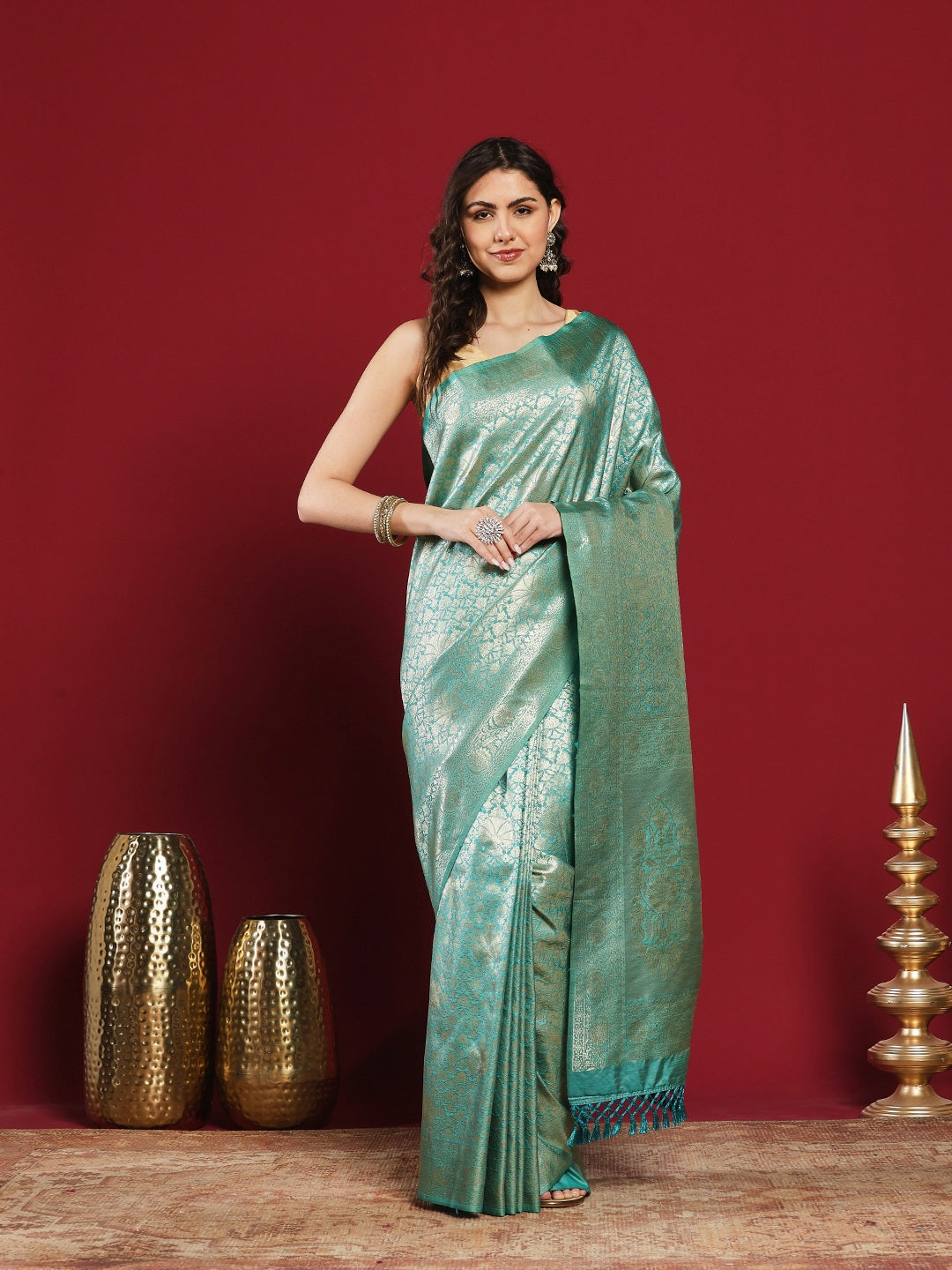 Woven Design Art Silk Saree