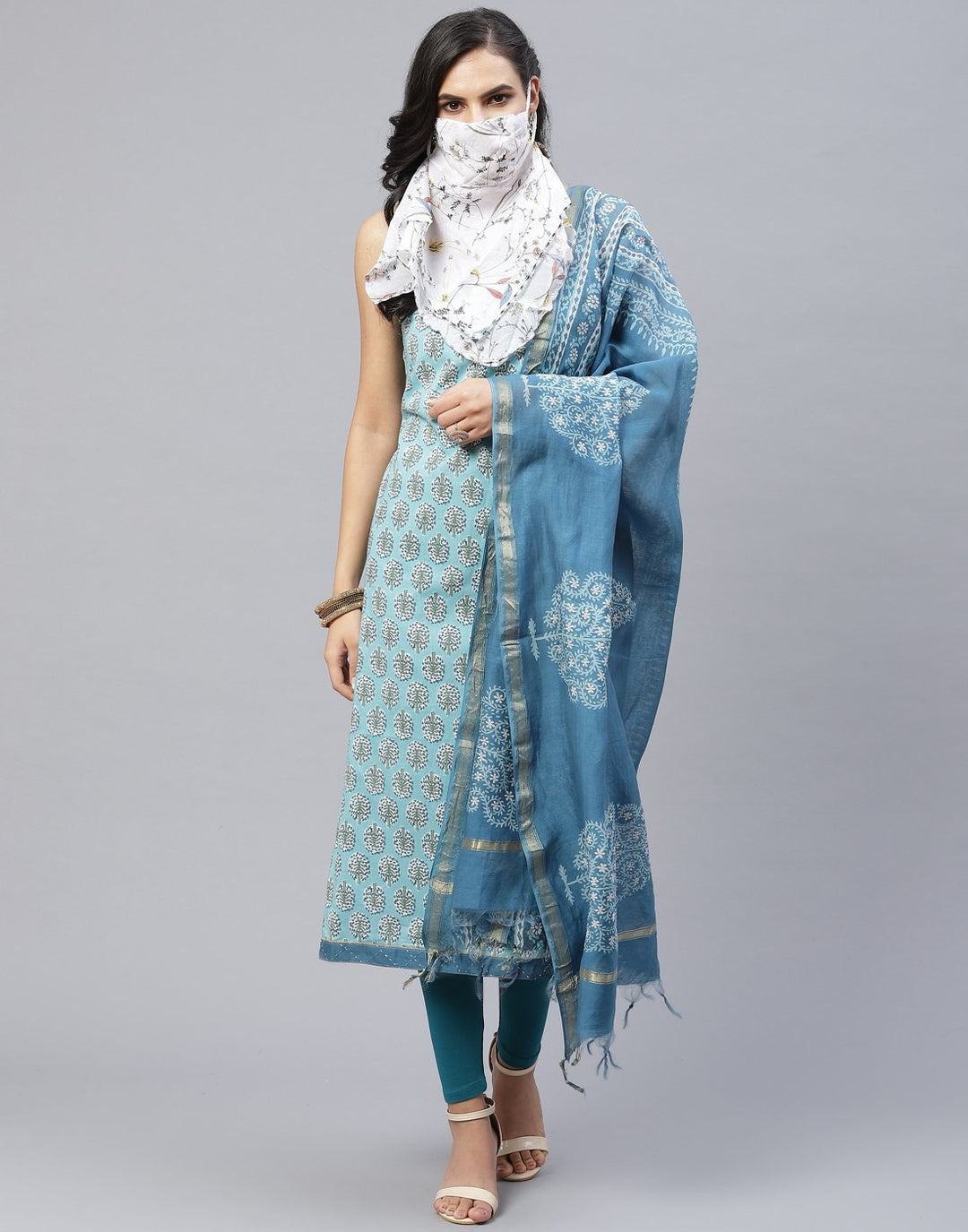 Cotton Printed Suit piece