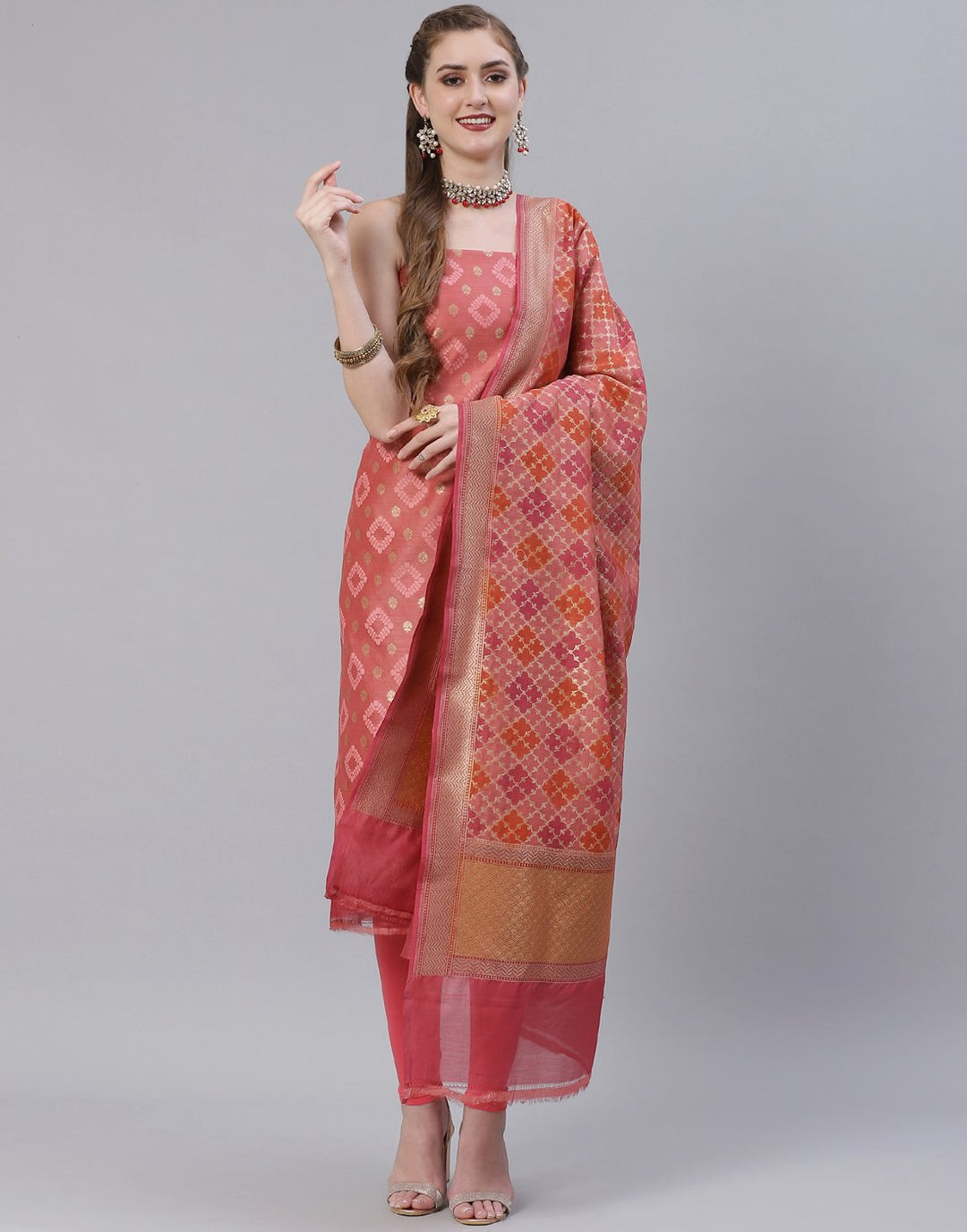 PURE BANARSI SUIT SET