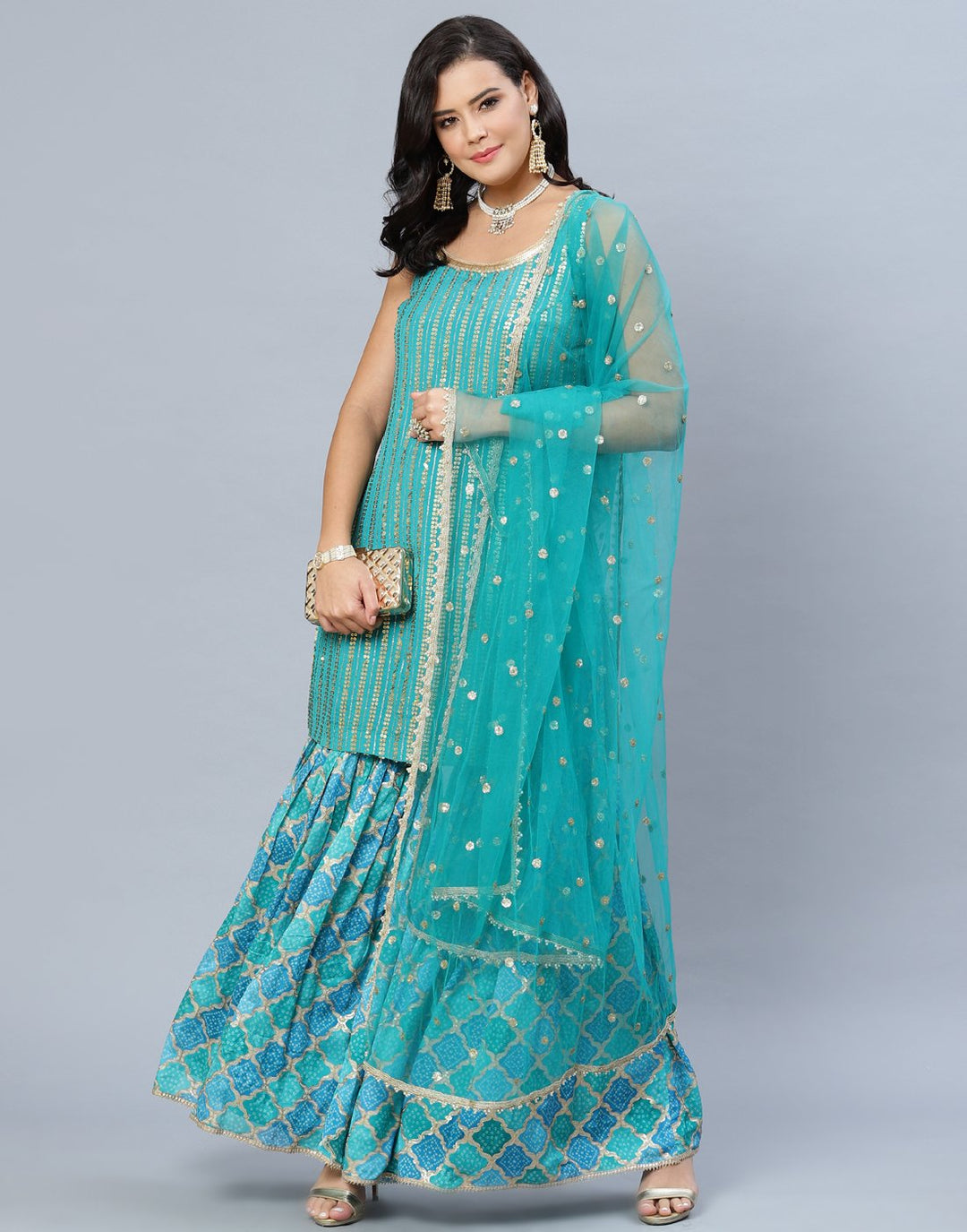 Georgette Salwar Kameez Stitched Suit