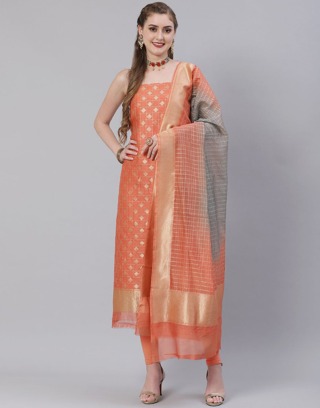 PURE BANARSI SUIT SET