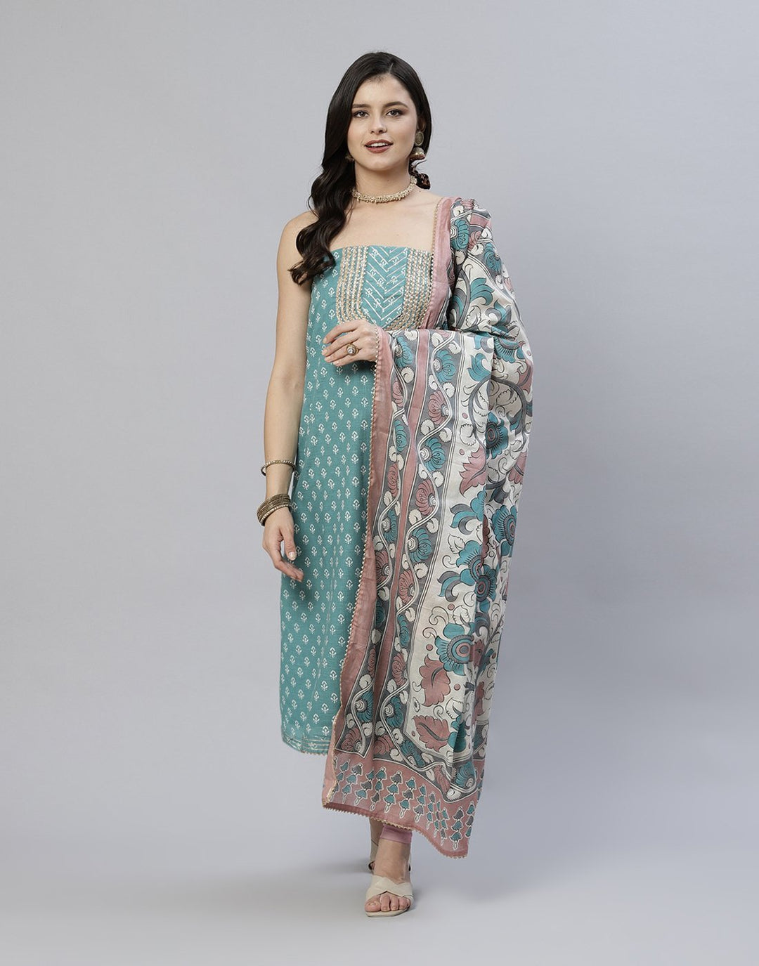 Printed Cotton Suit Piece