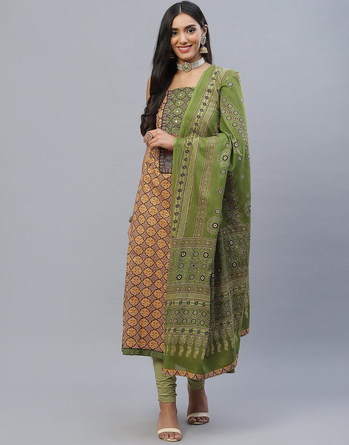 Chanderi Cotton Suit Set