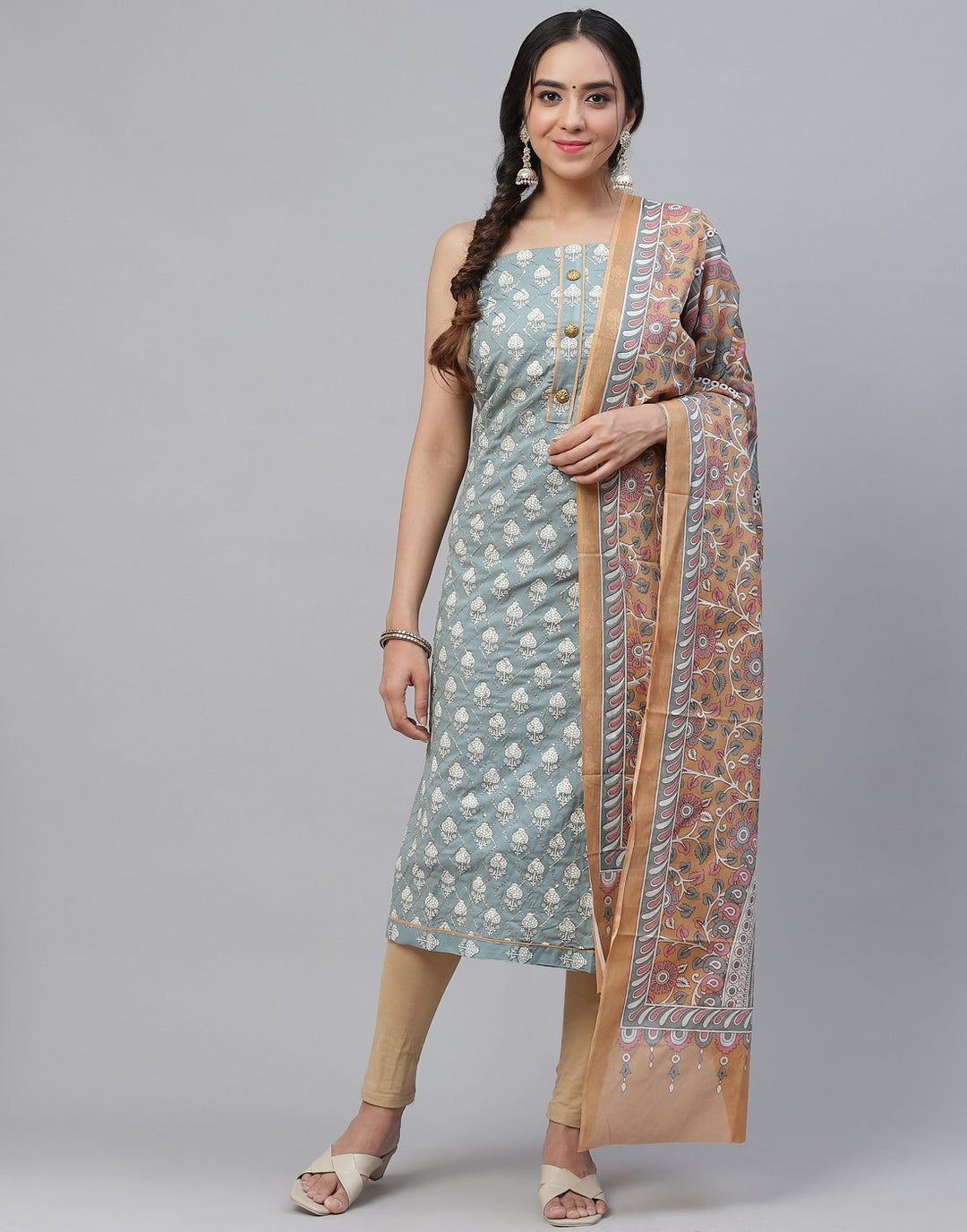 Cotton Printed Suit piece
