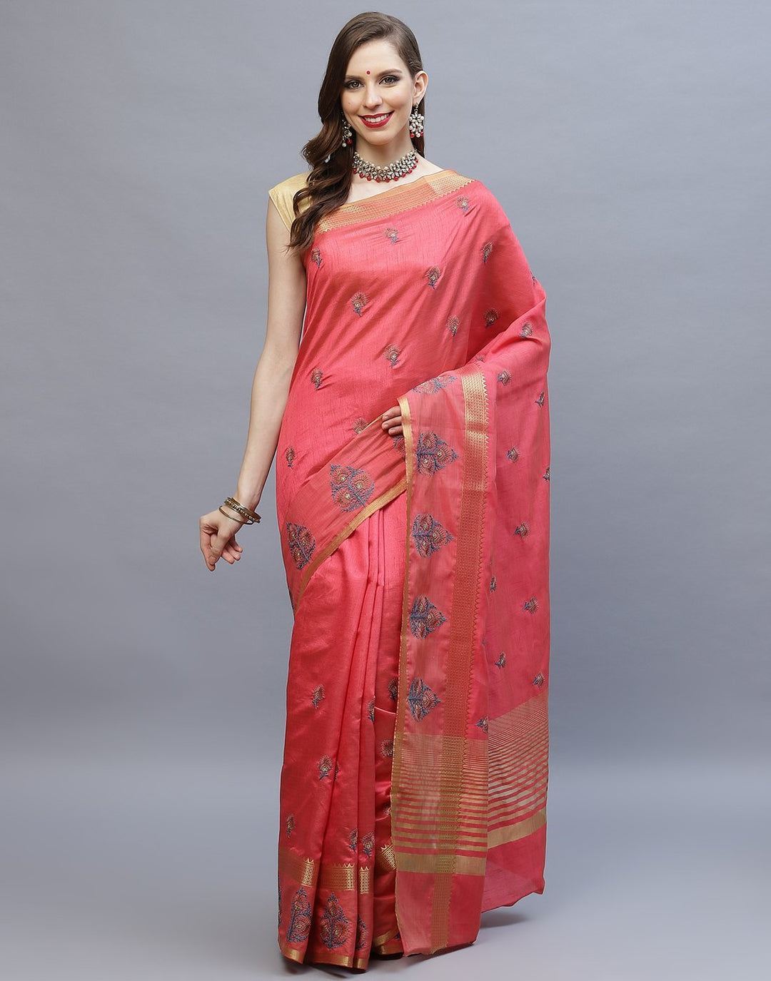 WOVEN ART HANDLOOM SAREE