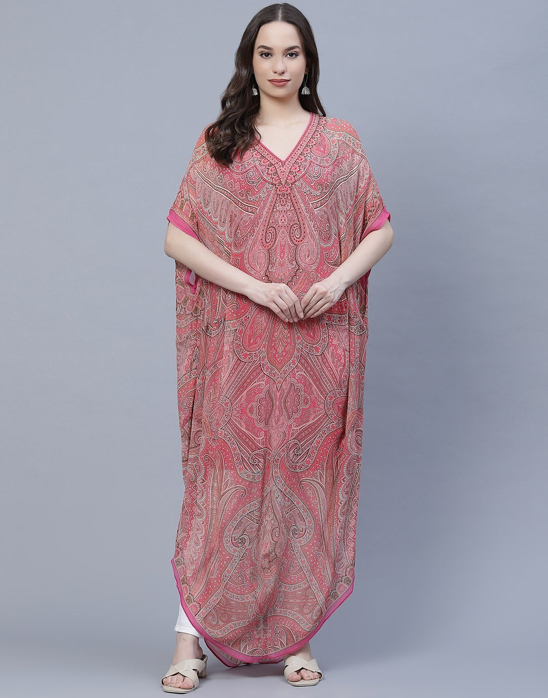 Digital Print Georgette Tunic