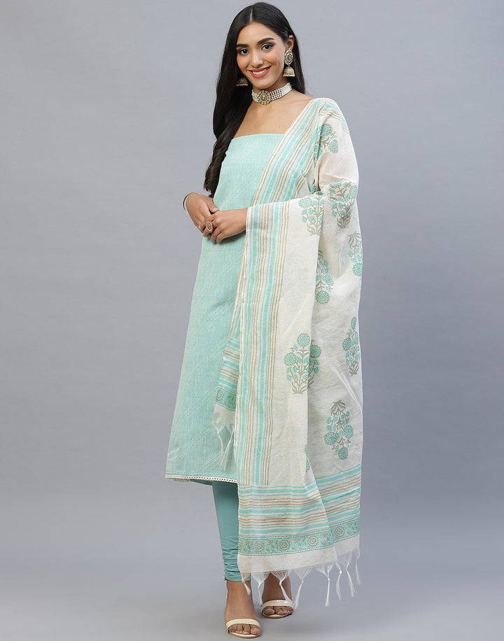 Chanderi Cotton Suit Set
