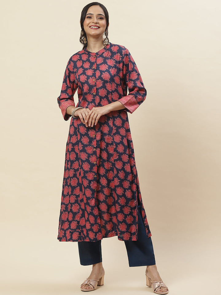 Printed Cotton Kurta