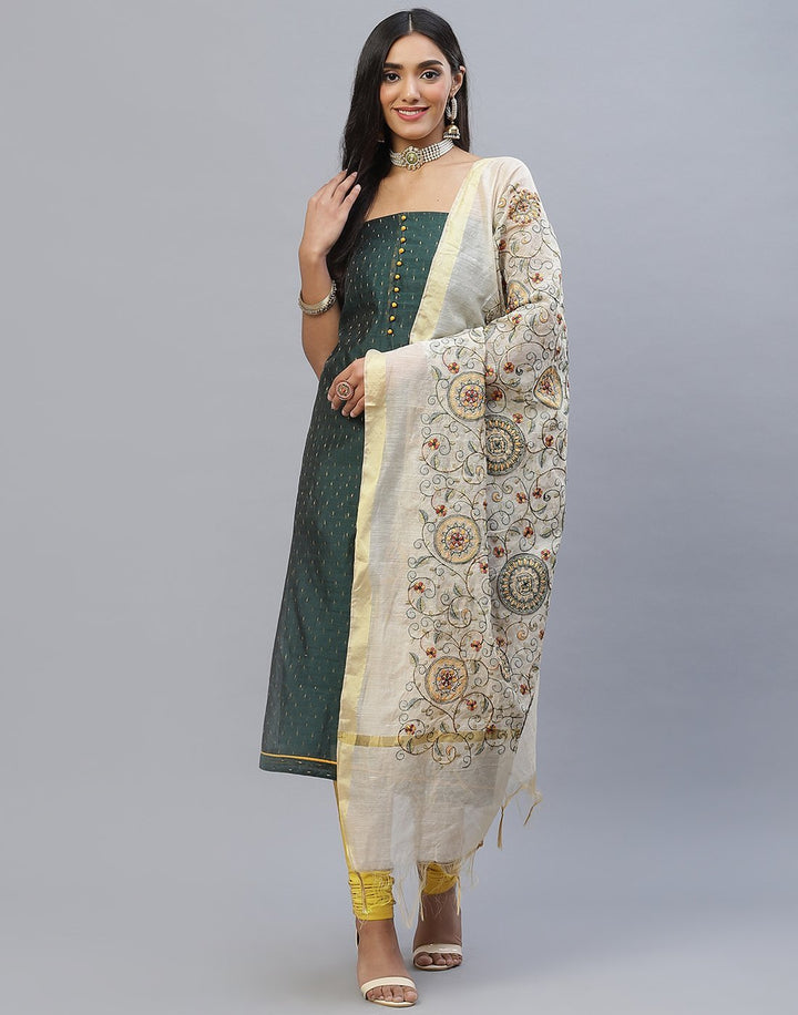 Chanderi Cotton Suit Set