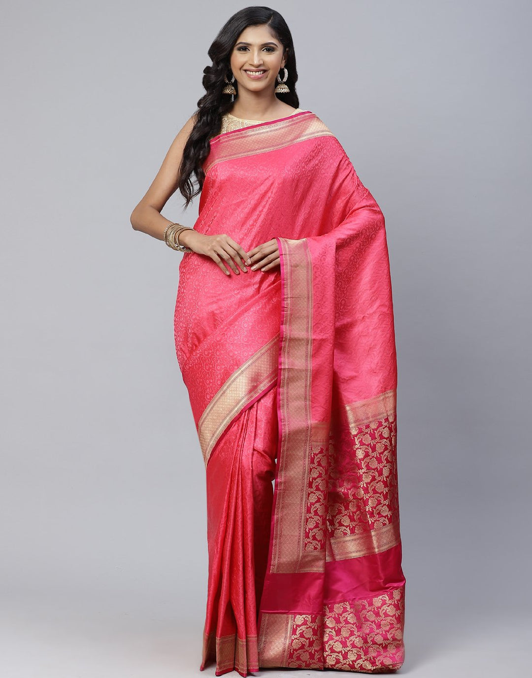 Woven Banarasi Tanchoi Saree