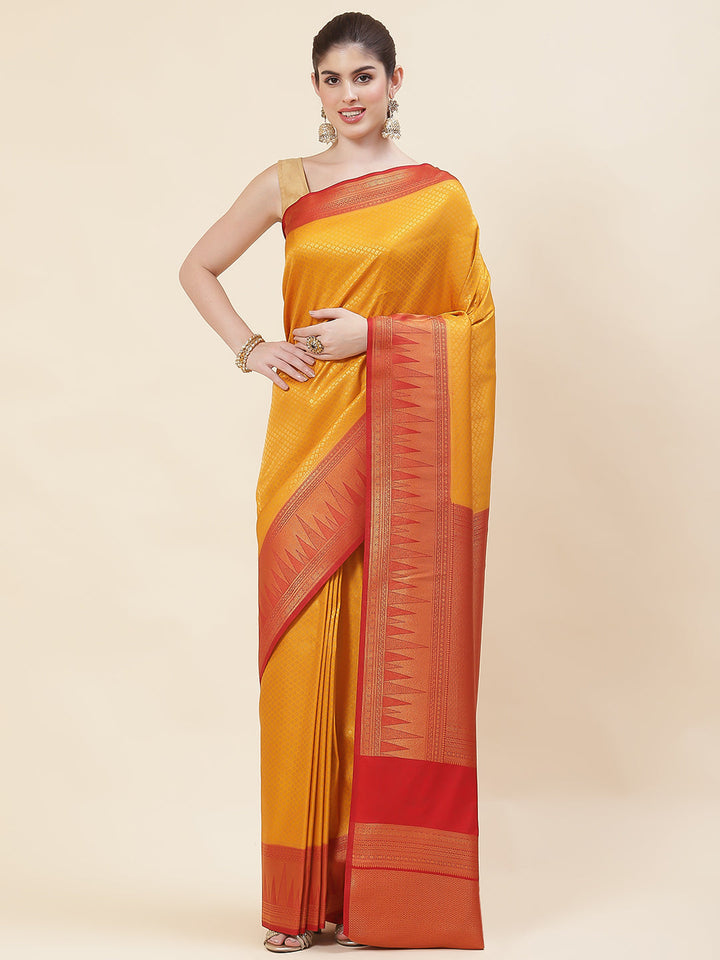 Zari Booti Handloom Woven Saree