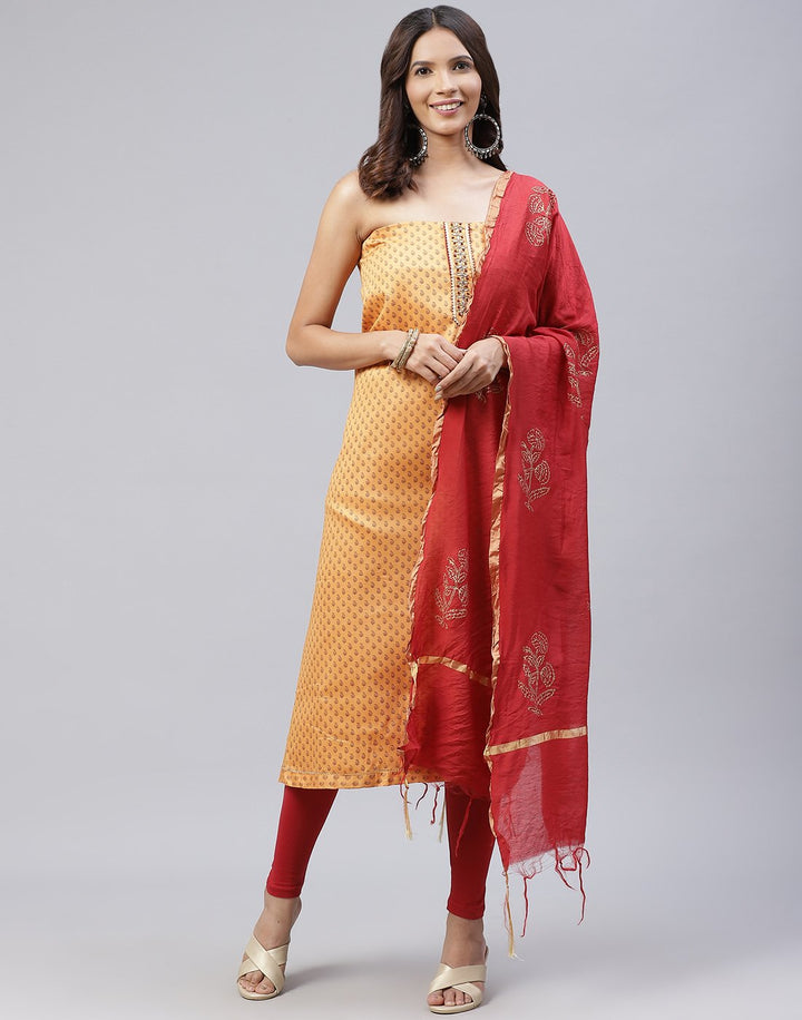 Cotton Printed Suit piece