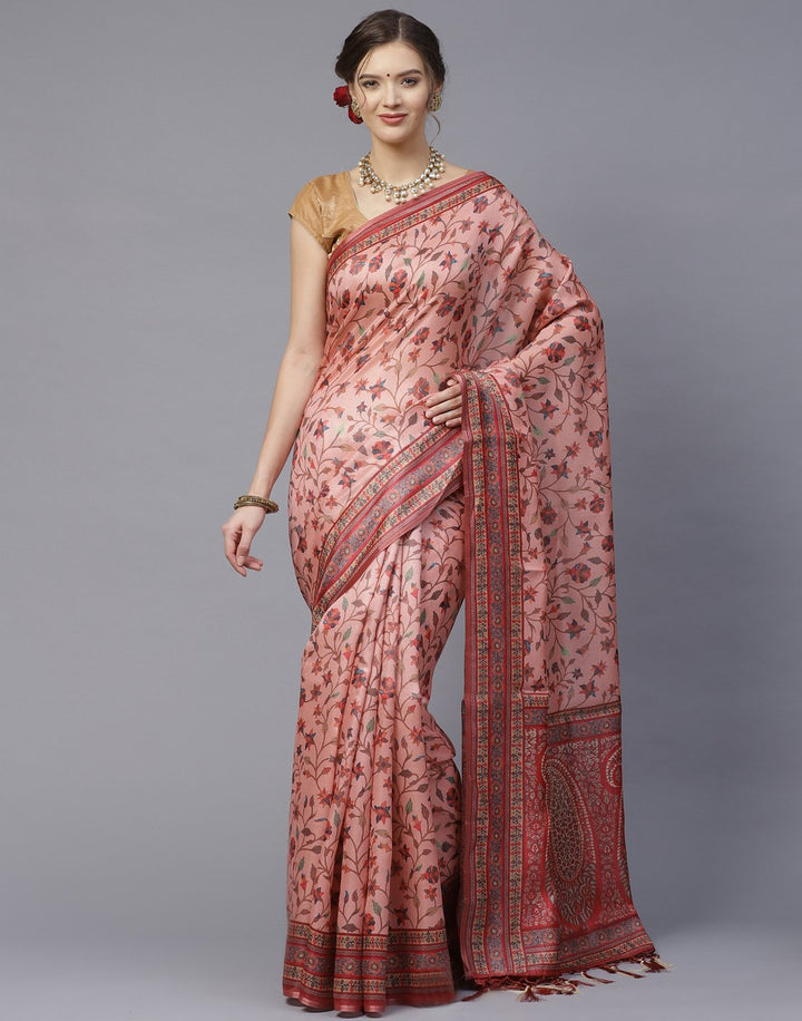 Printed Art Handloom Saree