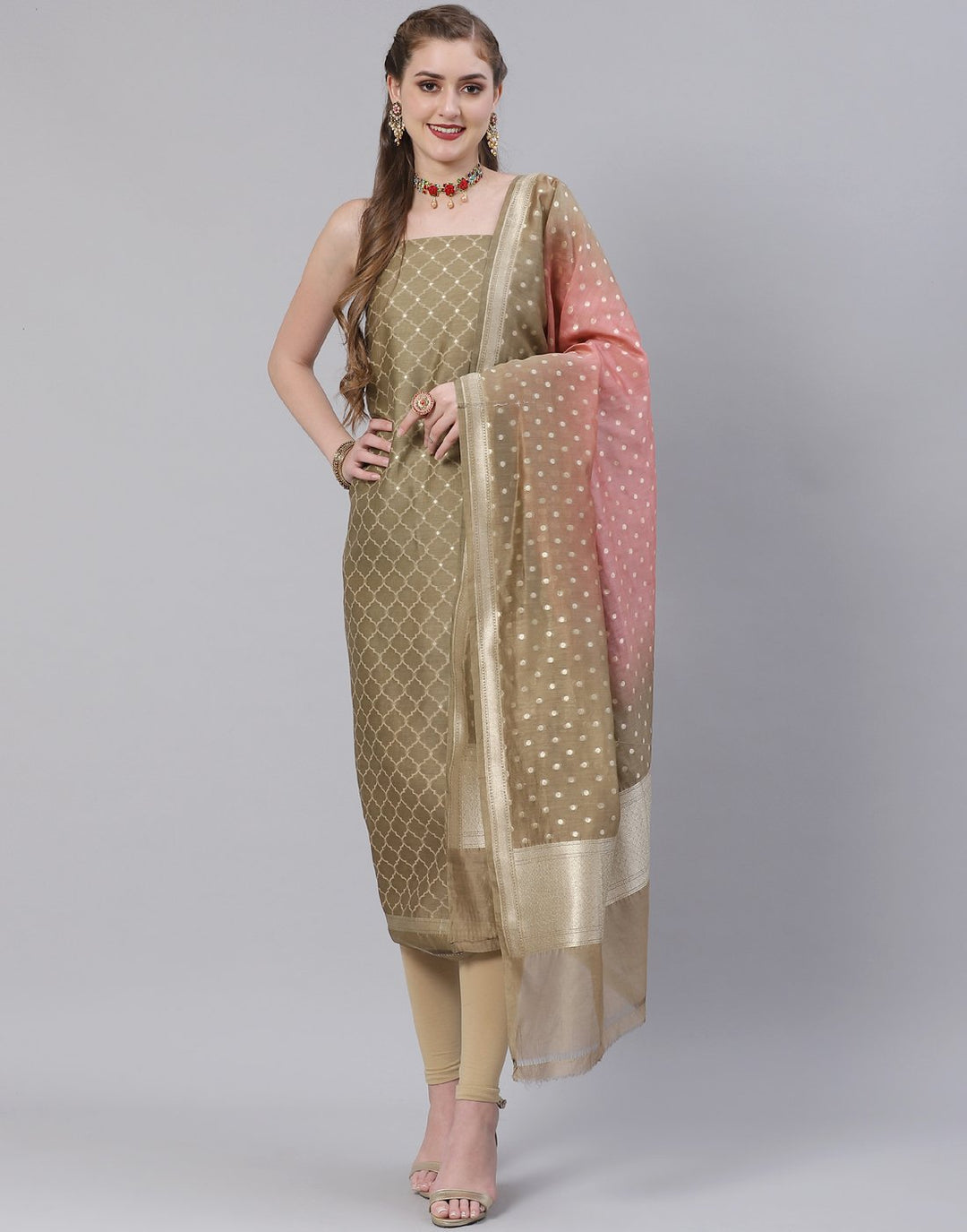 PURE BANARSI SUIT SET