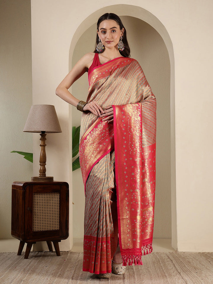 Woven Design Art Silk Saree