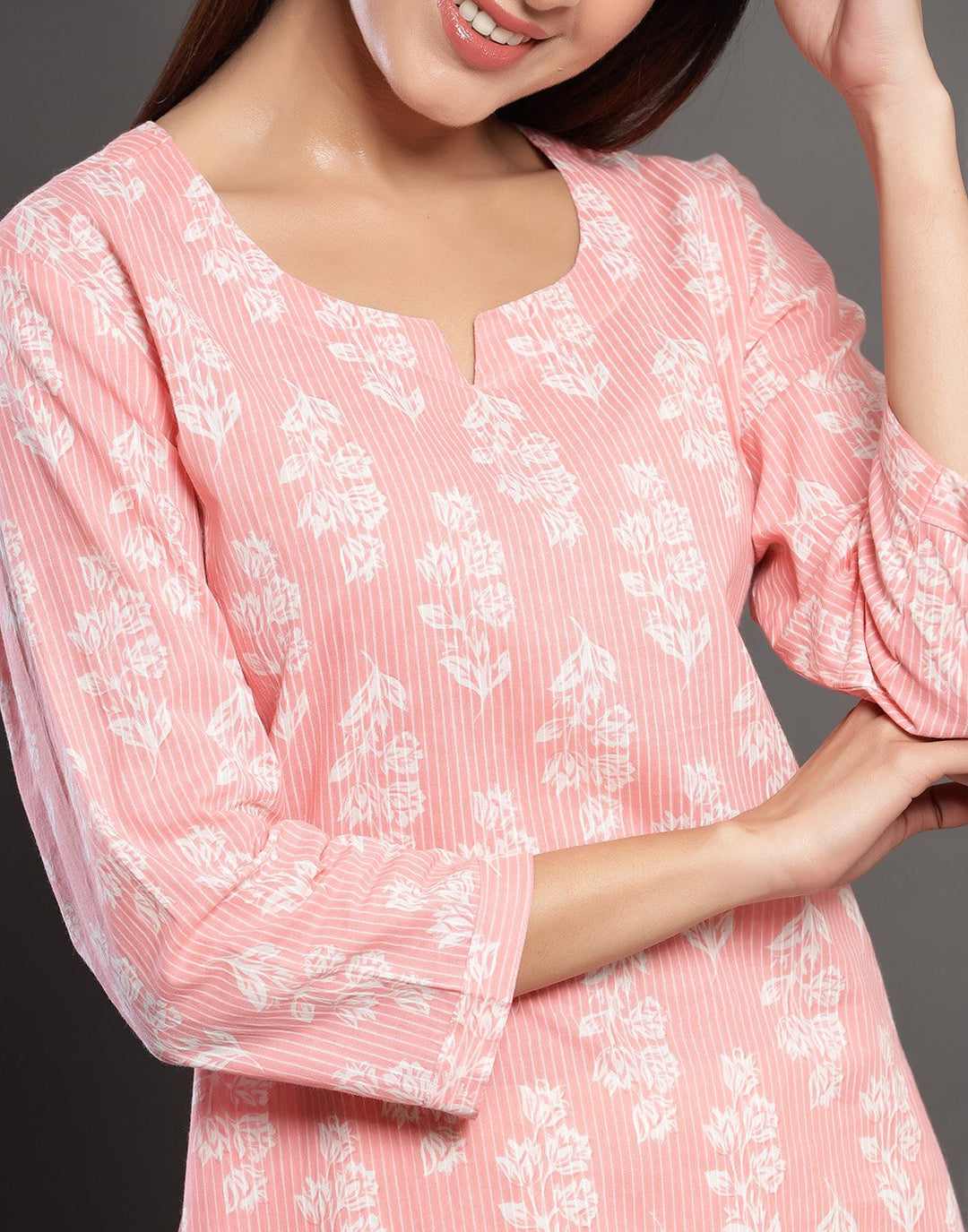 Printed Summer Cotton Kurti