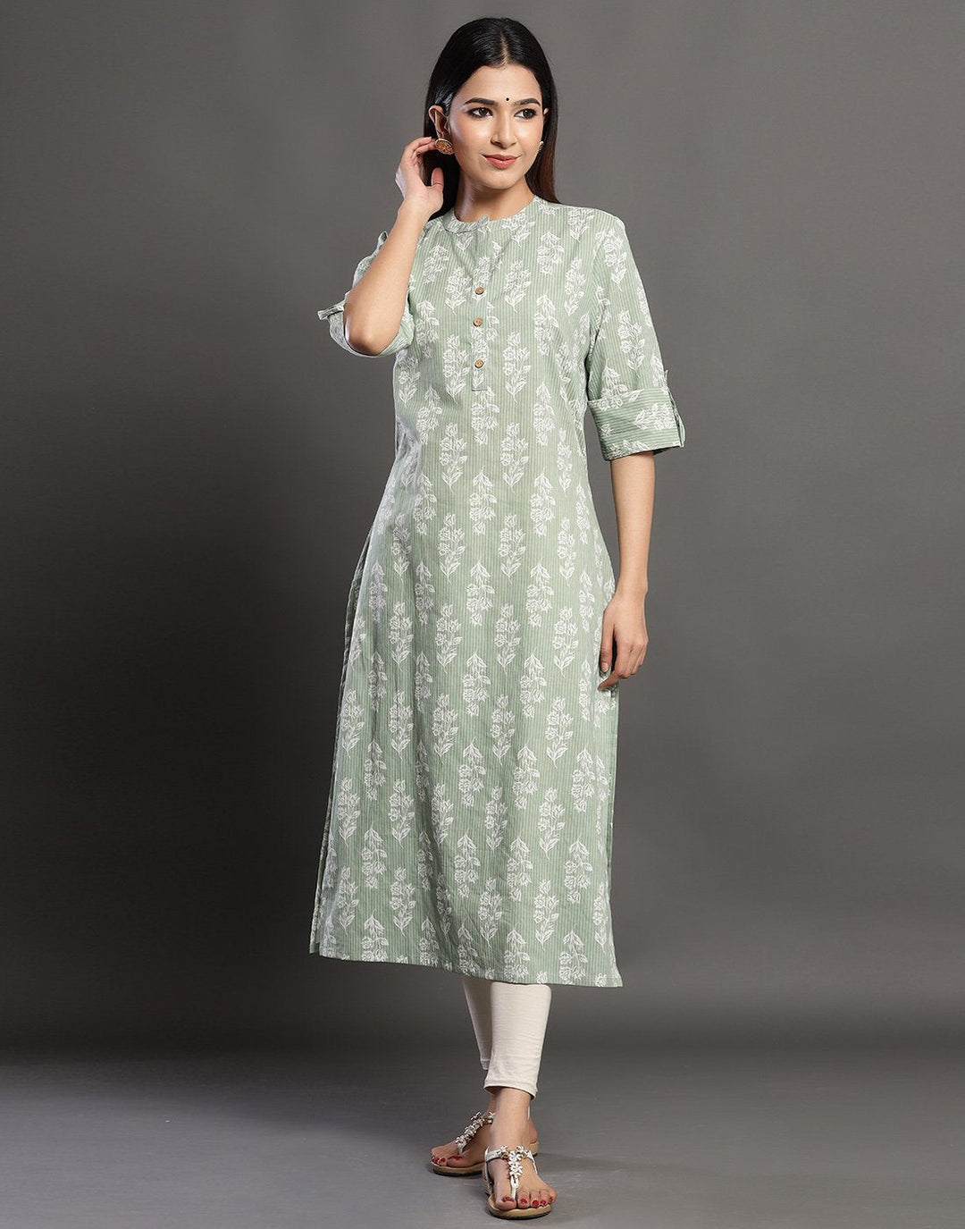 Printed Summer Cotton Kurti