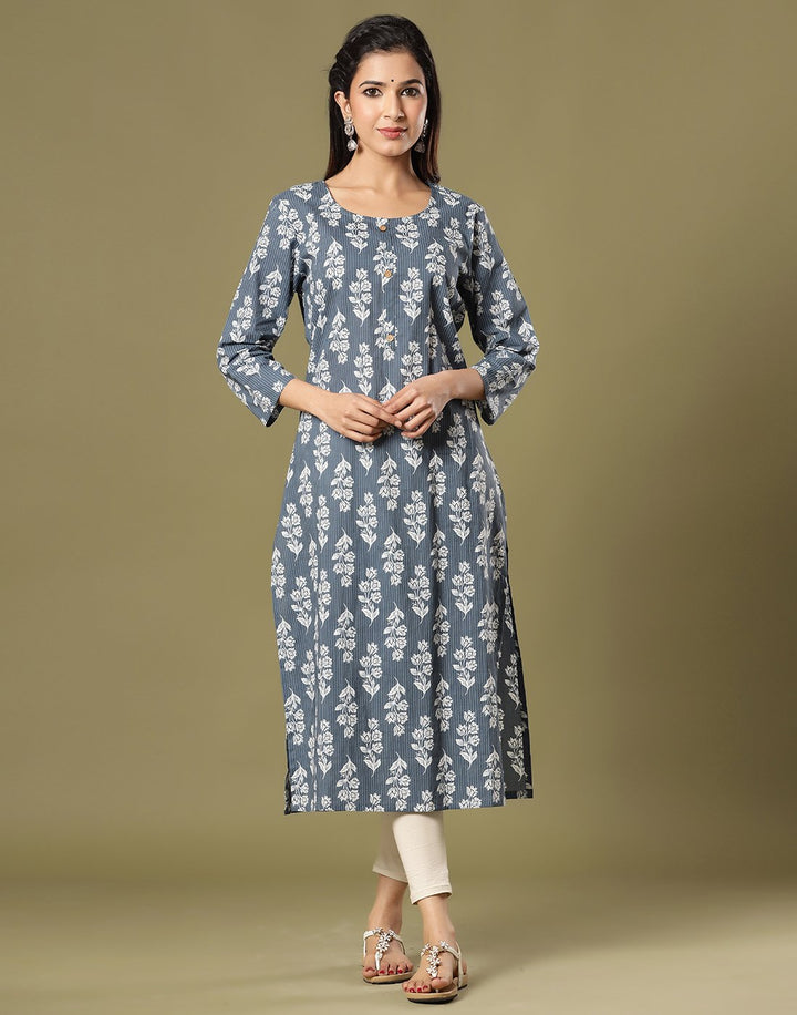 Printed Summer Cotton Kurti