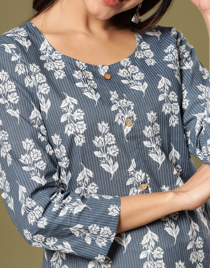 Printed Summer Cotton Kurti