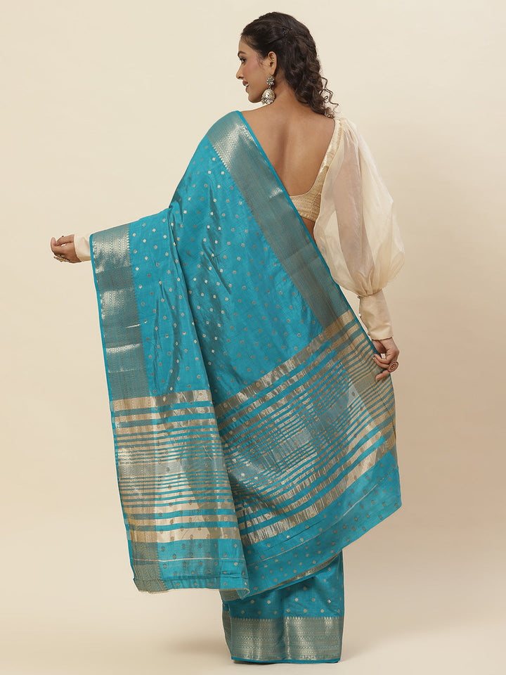 Zari Border Woven Handloom Saree