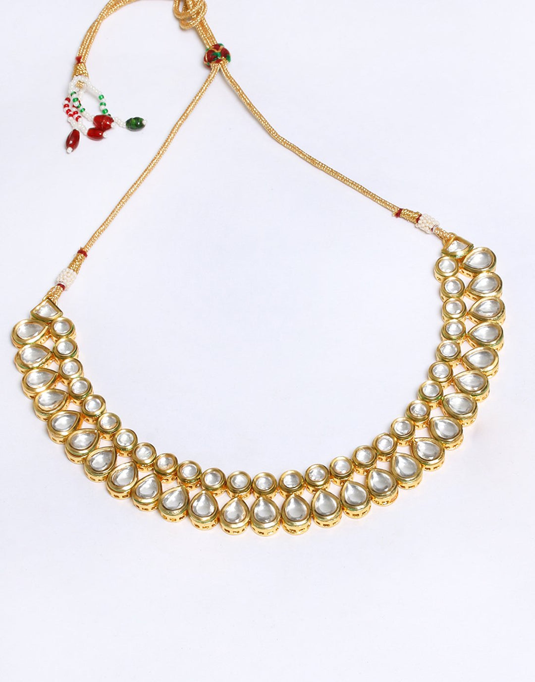 Beautiful Gold Plated Kundan Choker Set