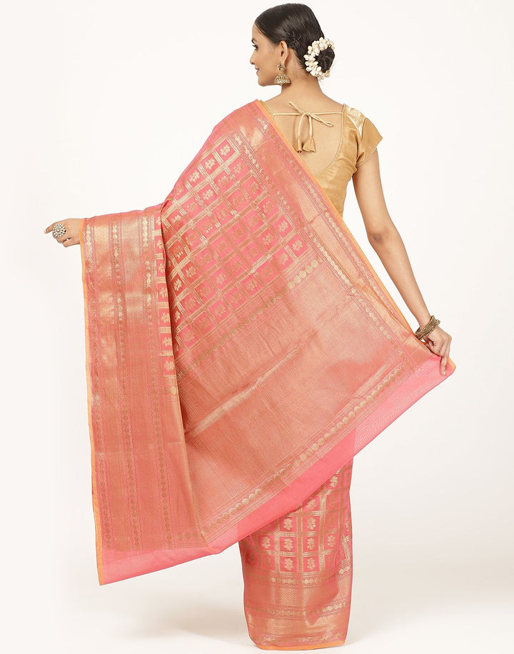 MBZ Meena Bazaar-Cotton Woven Saree