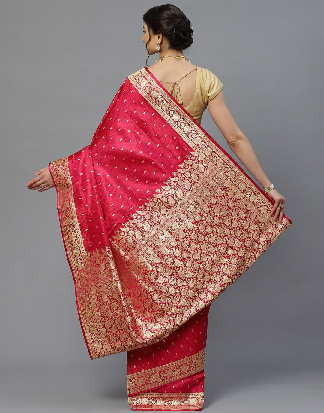 Woven Banarasi Tanchoi Saree