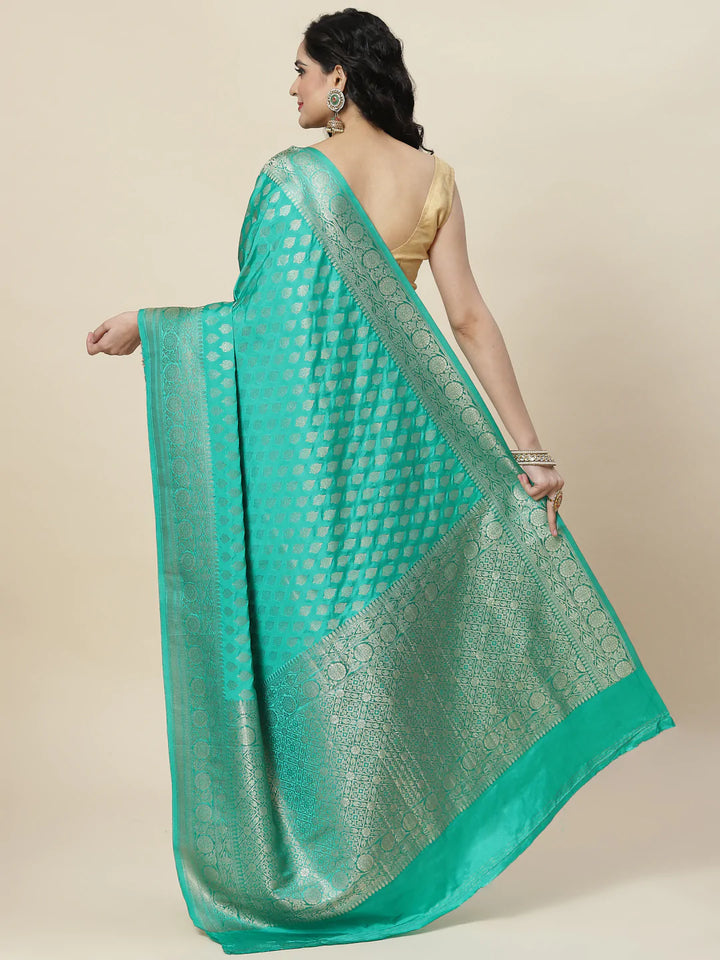 Zari Booti Handloom Woven Saree