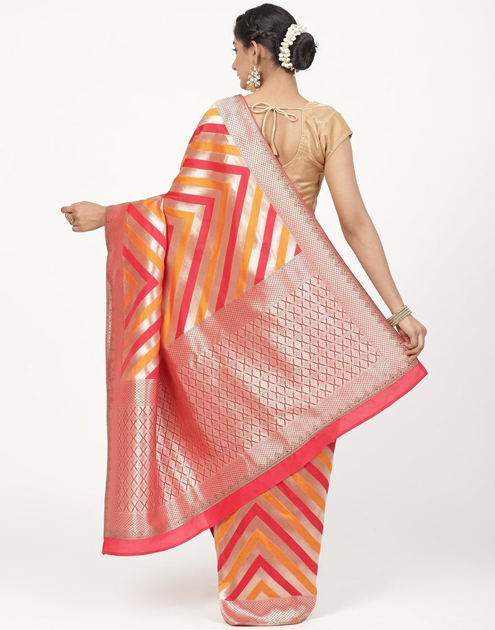 MBZ Meena Bazaar-Banarasi Art handloom Silk Saree