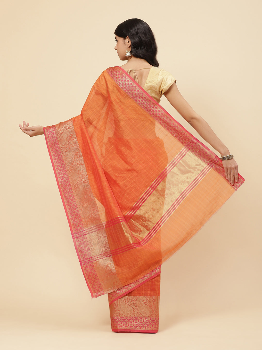 Cotton Wovn Saree