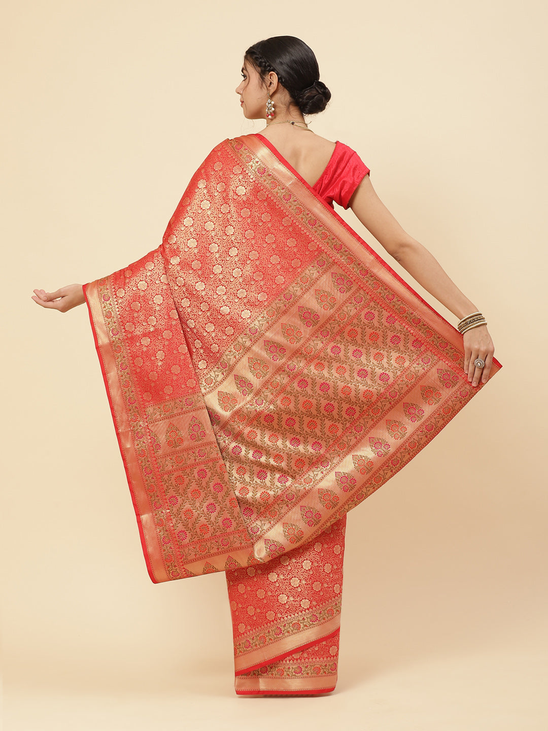Cotton Wovn Saree