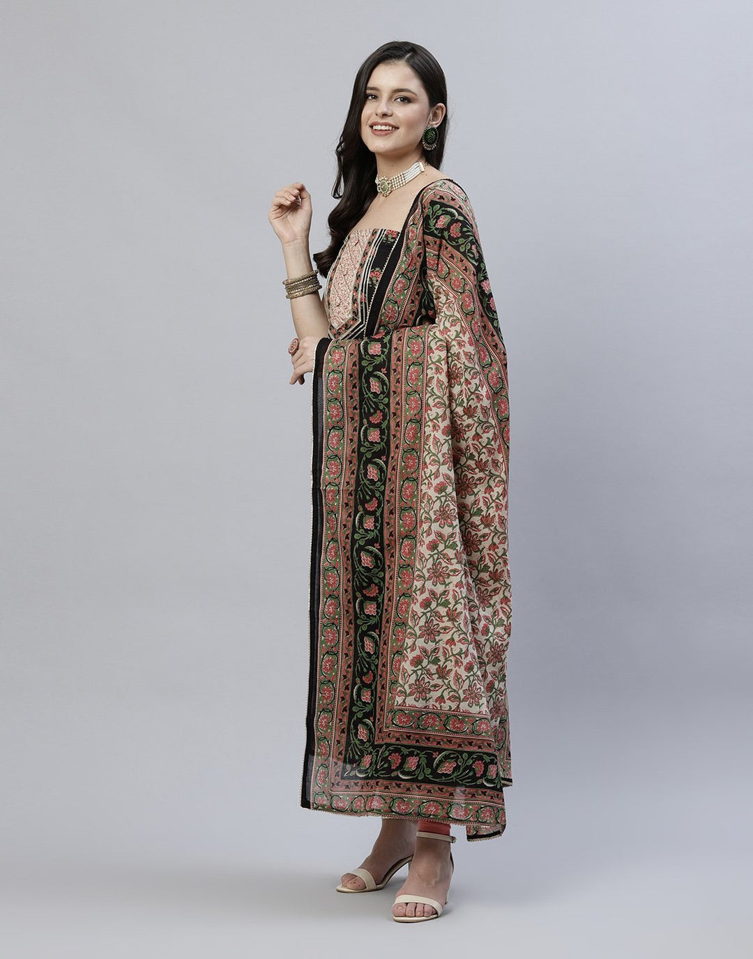 Printed Cotton Suit Piece