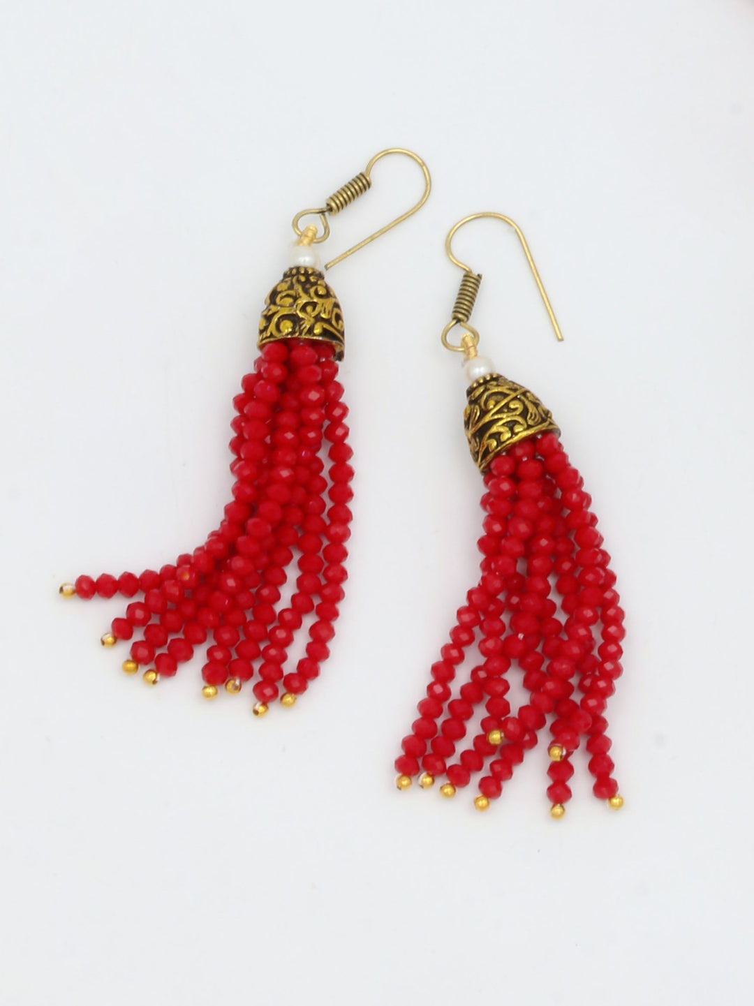 Pearl Necklace Set With Earrings