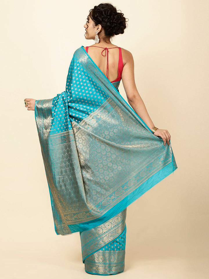 Zari Border Woven Handloom Saree
