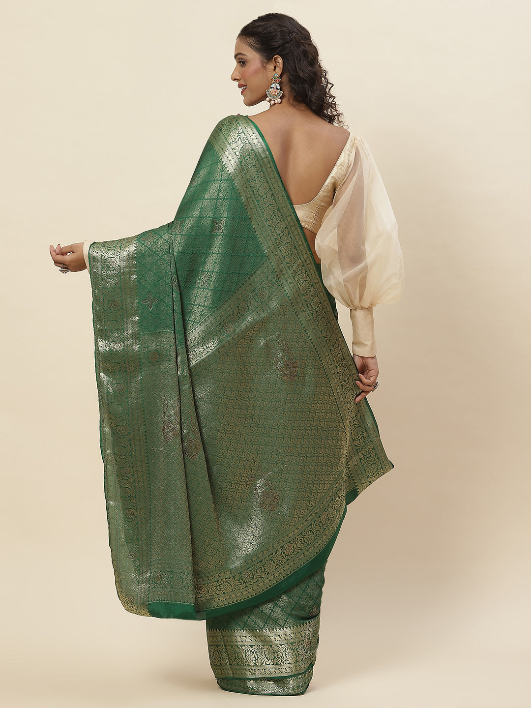 Woven Georgette Saree