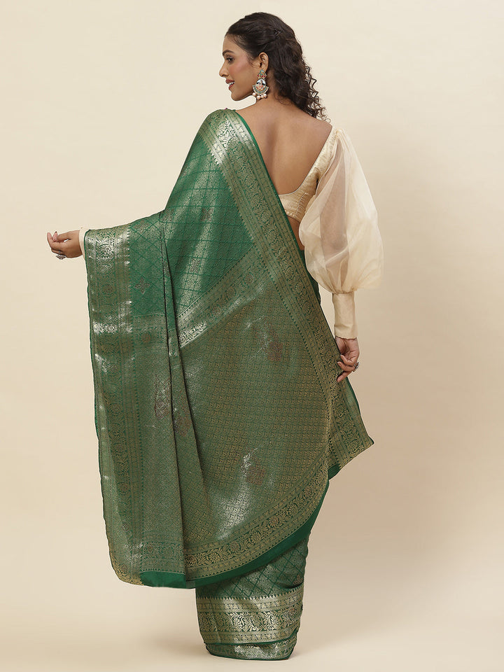 Woven Georgette Saree