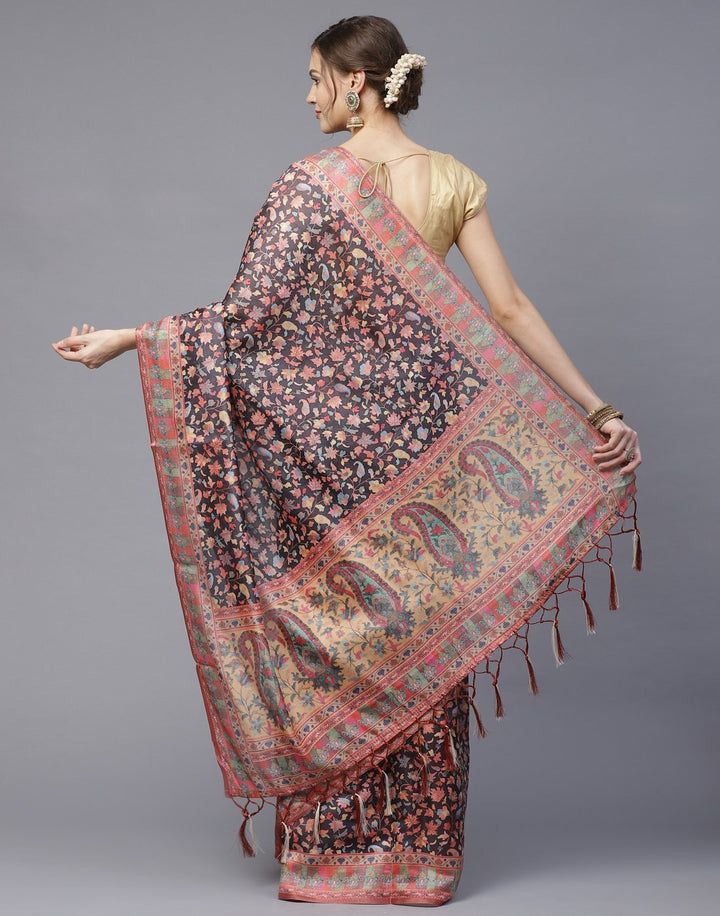Printed Art Handloom Saree