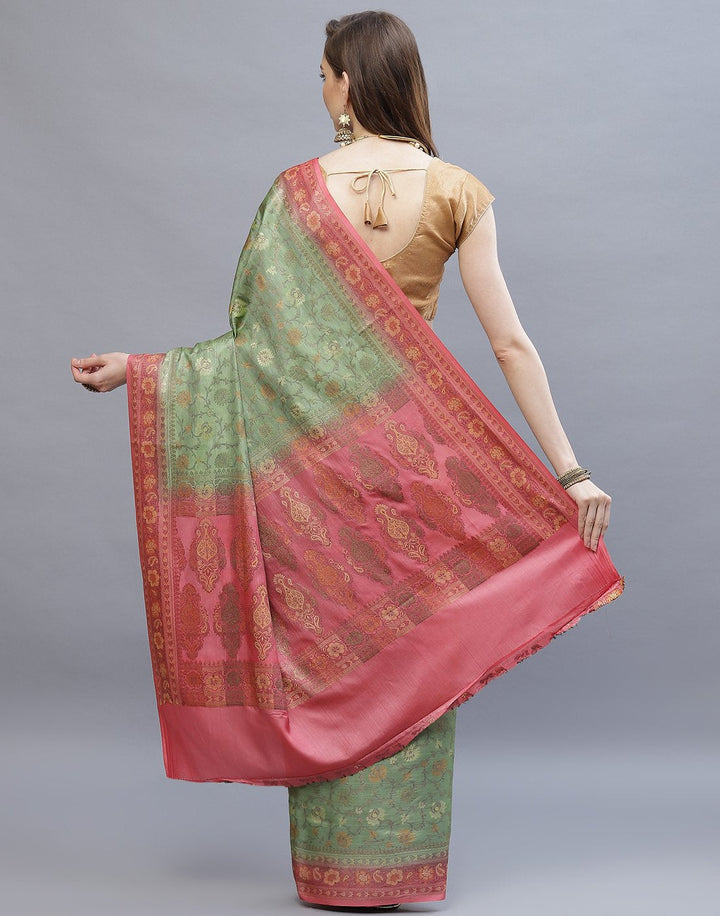 WOVN  TUSSER  SAREE