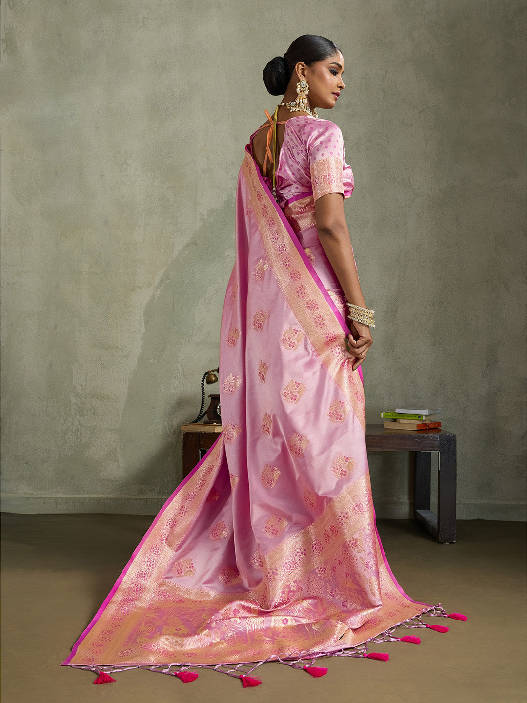 Woven Design Art Silk Saree