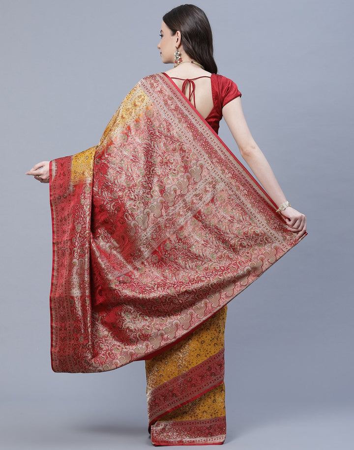 Woven Banarasi Tanchoi Saree