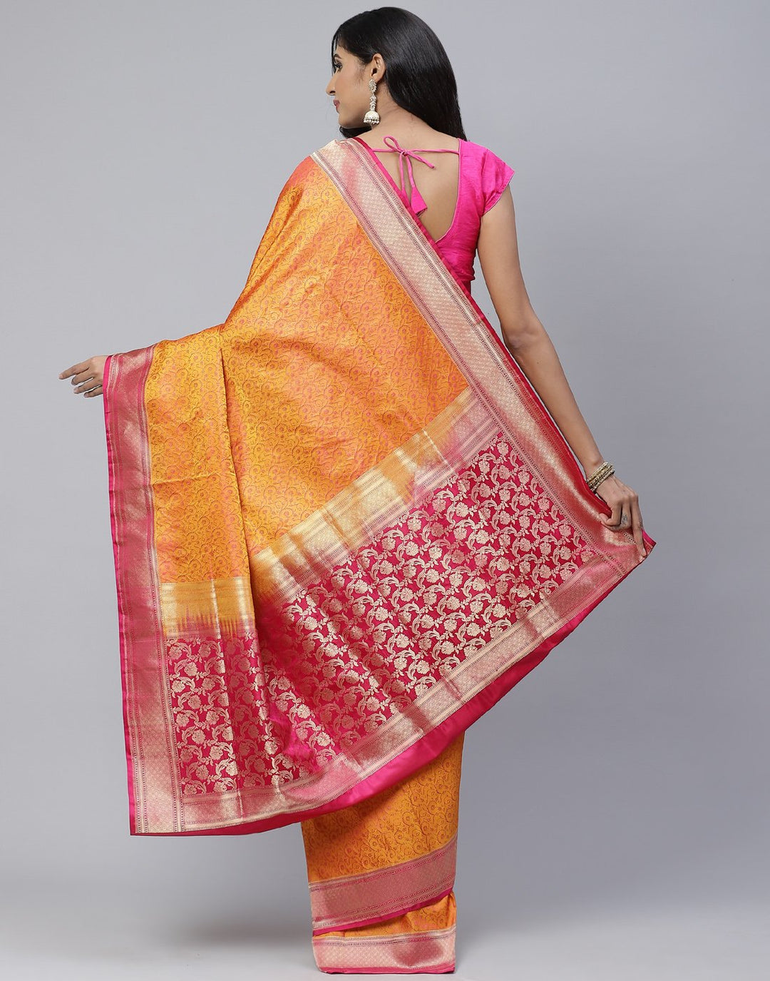 Woven Banarasi Tanchoi Saree