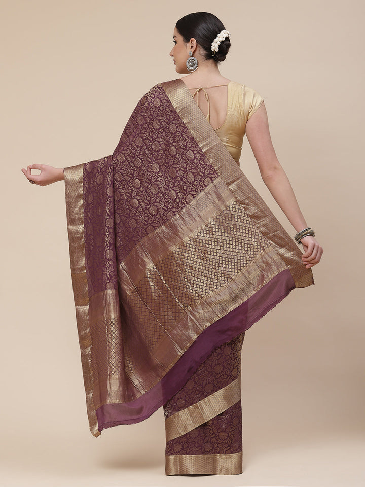 Zari Zaal Banarasi Woven Saree