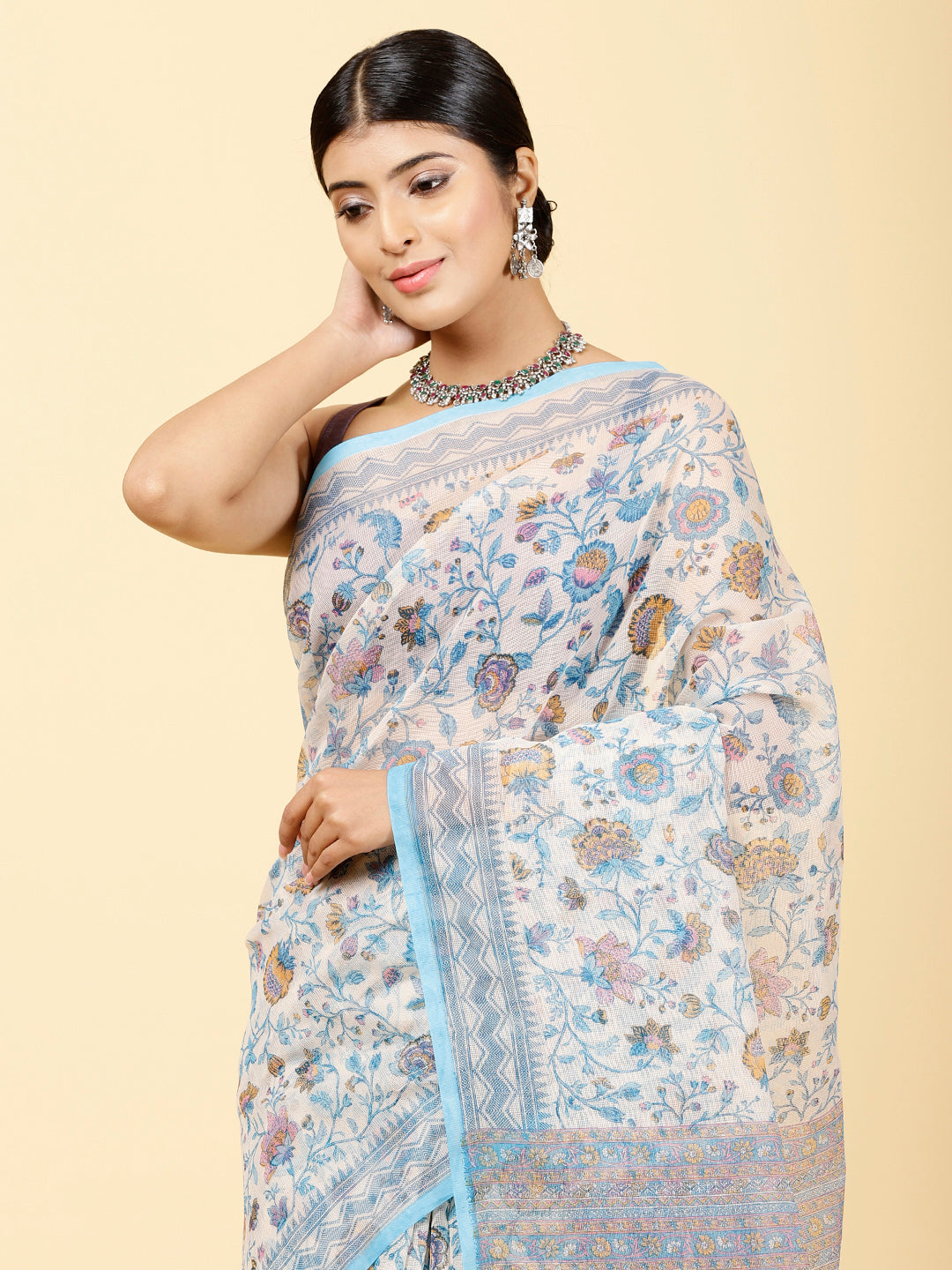 Printed Cotton Saree