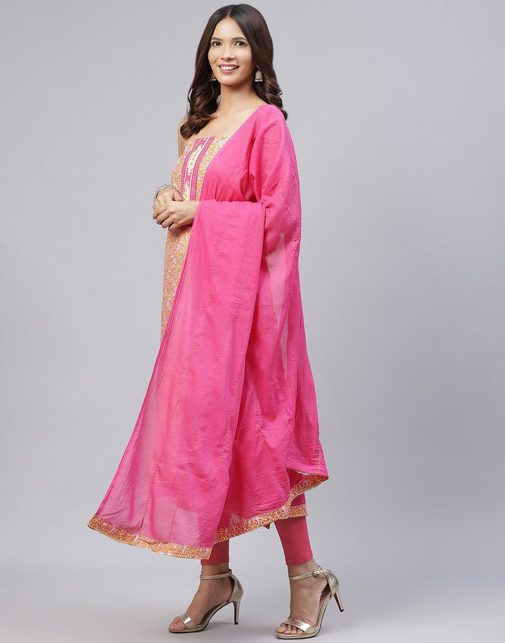 Cotton Printed Suit Piece