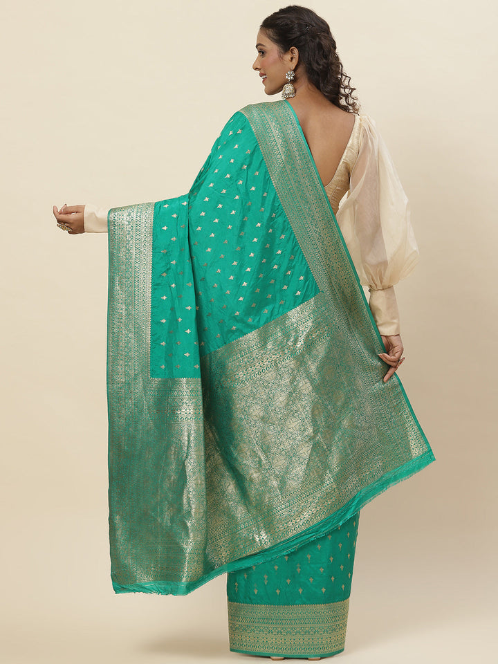 Zari Border Woven Handloom Saree