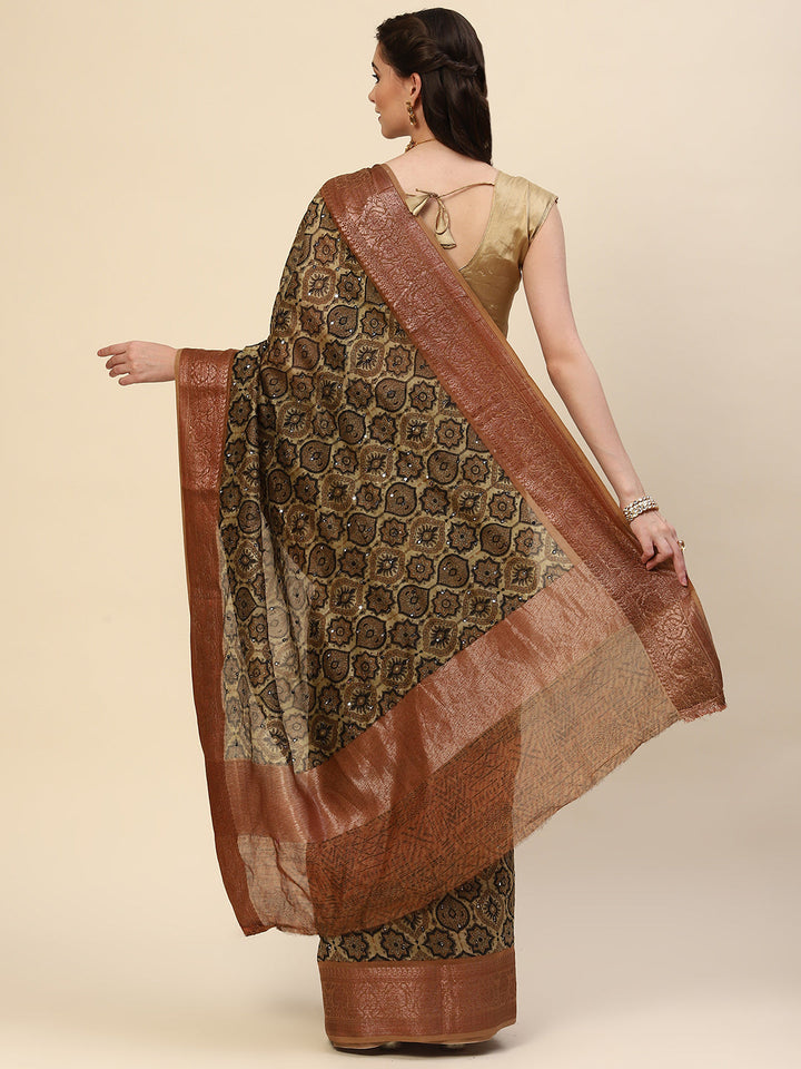 Printed Cotton Saree