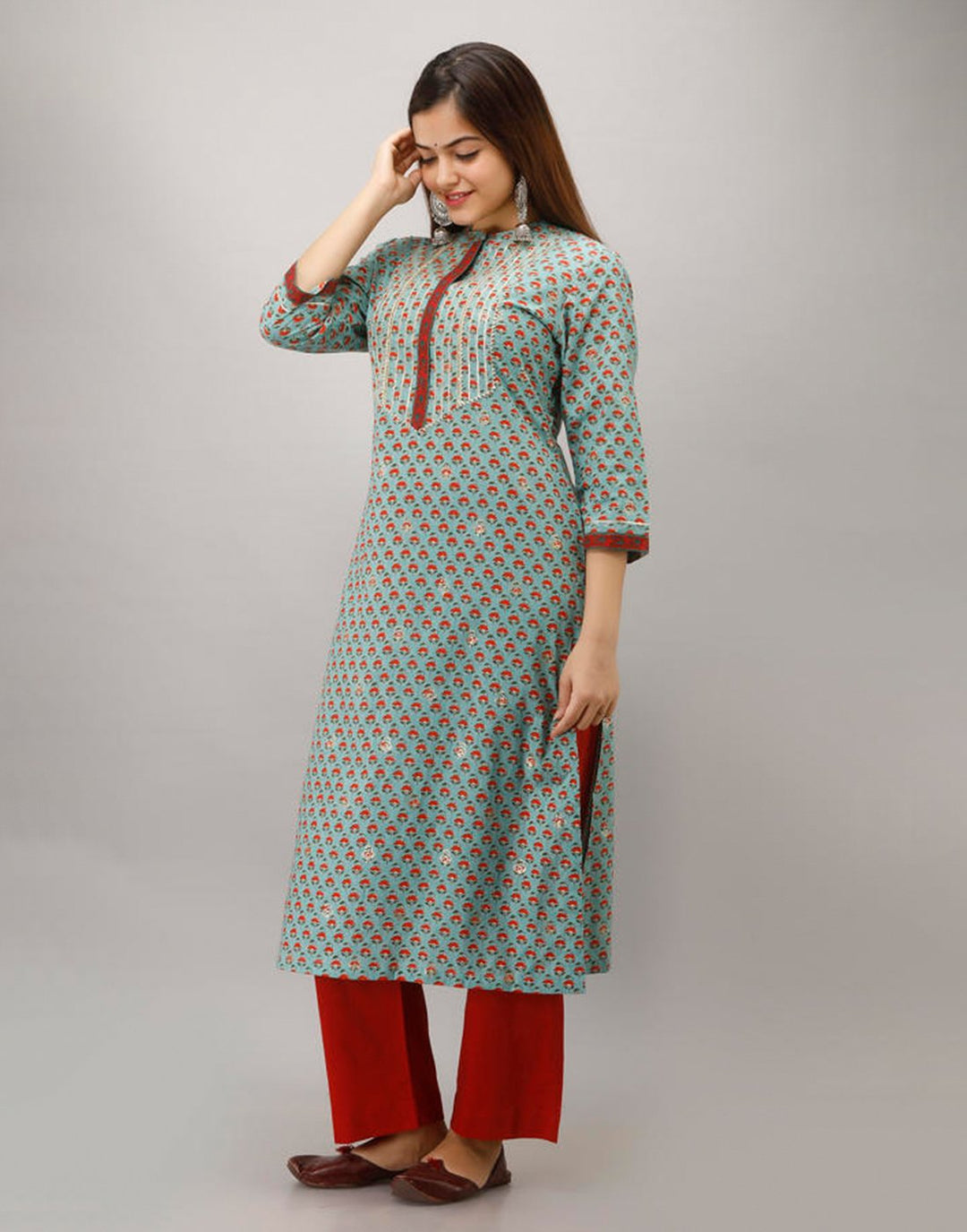 Printed Cotton Kurti